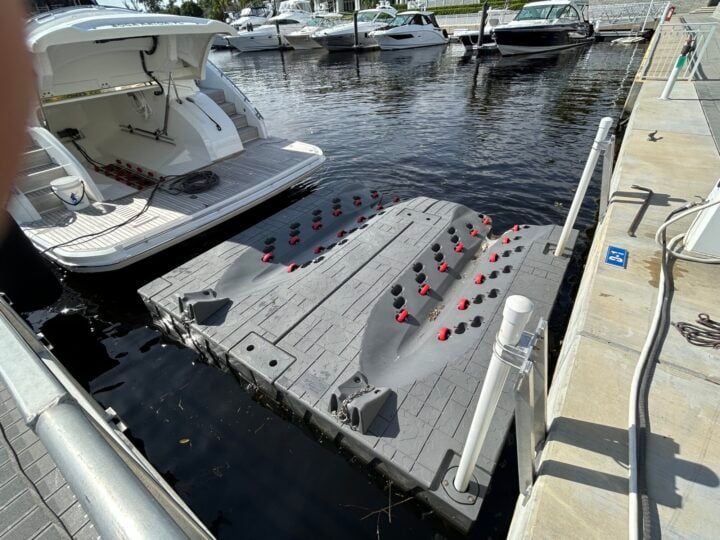 Wave Armor Floating Dock