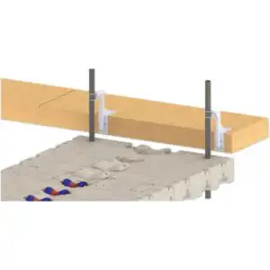 Raised Pipe Mount to Fixed Dock Kit